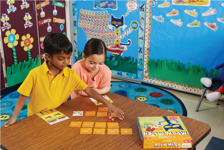 Pete The Cat® Meow Match Game - Play (900x900), Png Download