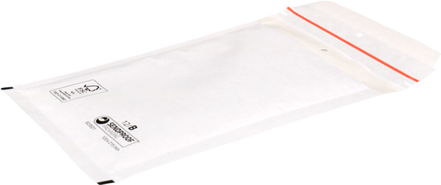 Envelope, Bubble-padded Envelopes, 120x215mm, White - Paper (640x640), Png Download