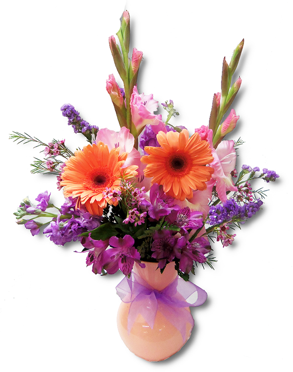 Summer Flowers Png (581x738), Png Download