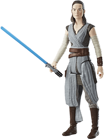 Rey 30cm Figure - Star Wars The Last Jedi Rey Action Figure (600x600), Png Download