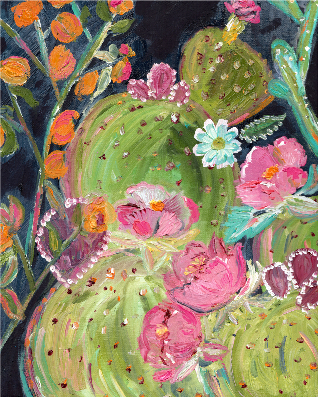 Boho Desert Art Series - Painting (2048x2048), Png Download