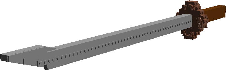Japanese Katana (784x579), Png Download