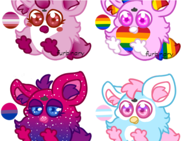 Codeyy Clipart Furby - Anthro Furby Base (640x480), Png Download