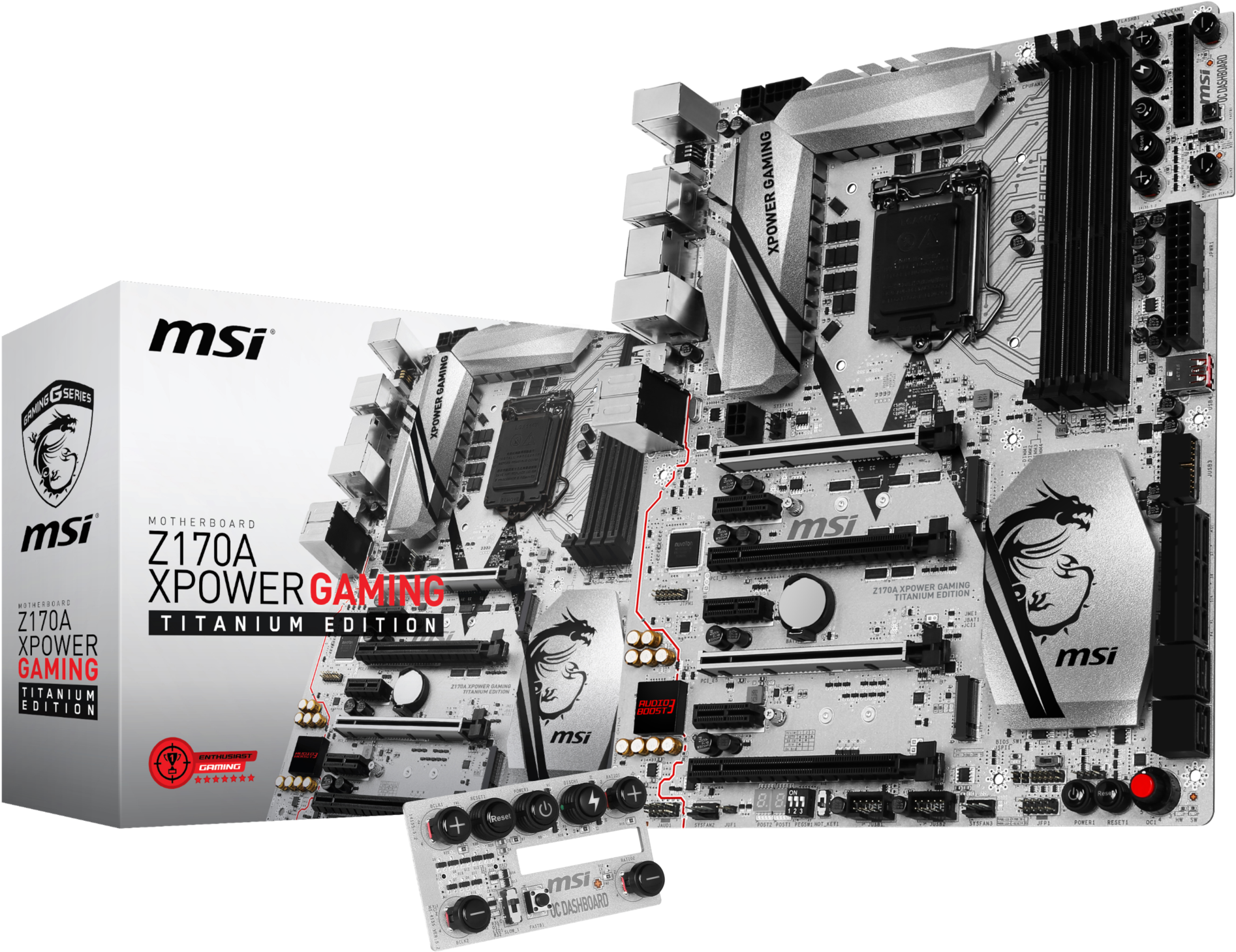 Msi Z170a Xpower Gaming Titanium Product Pictures Boxshot - Msi Z170a Xpower Gaming Titanium Edition (2048x1553), Png Download