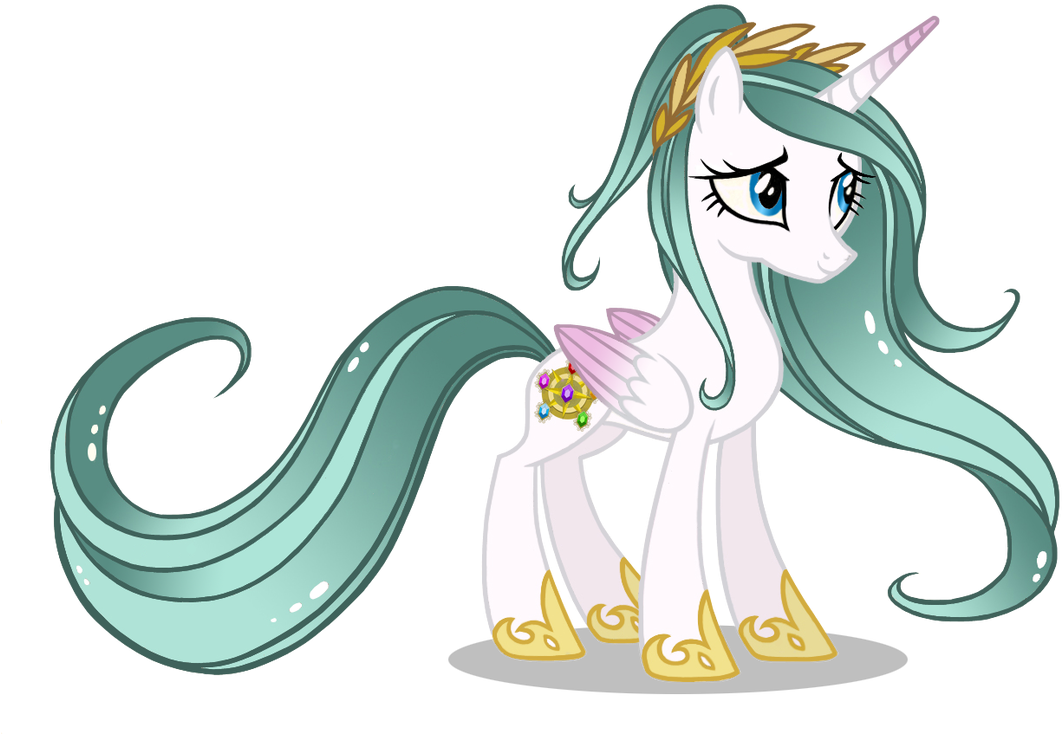 Queen Elysia Was The 1st Official Monarch Of Equestria - My Little Pony Princess Celestia Mother (1100x758), Png Download