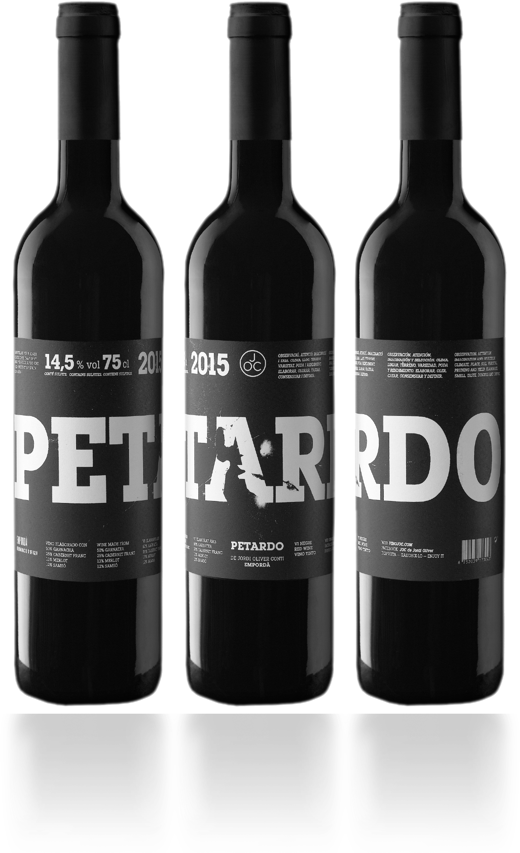 Petardo - Glass Bottle (1772x1772), Png Download