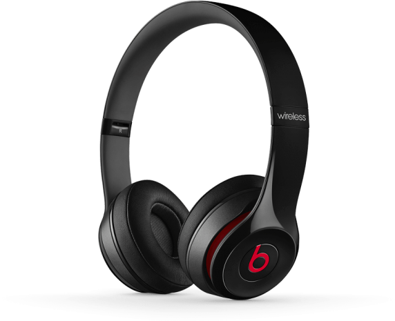 Beats Headphones Png - Beats Solo 2 Black (700x490), Png Download
