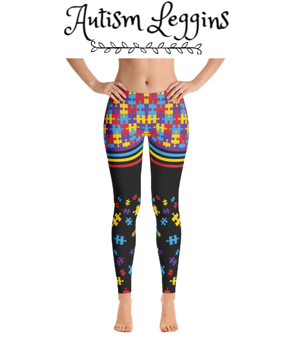 Autism Leggings, Autism Awareness Leggings, Autism - Cactus Leggings (600x900), Png Download