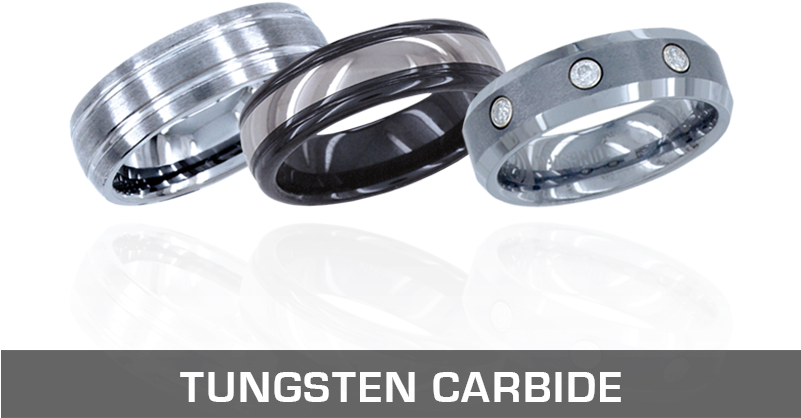 Ross Metals Mountings Tungsten Carbide Wedding Bands - Titanium Ring (800x565), Png Download