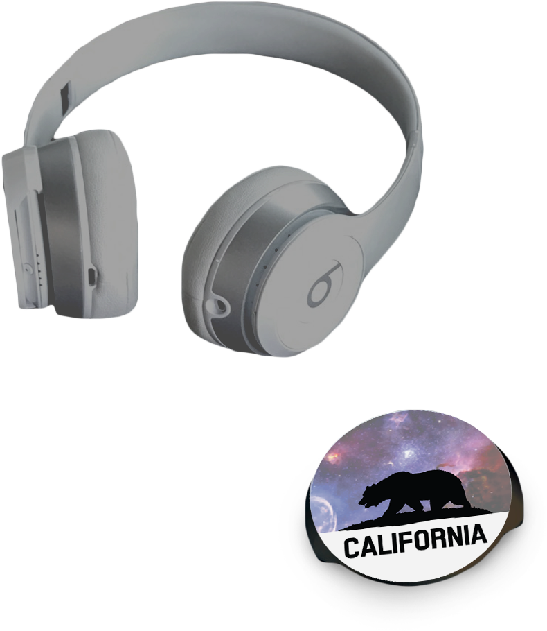 Headphones (950x1006), Png Download