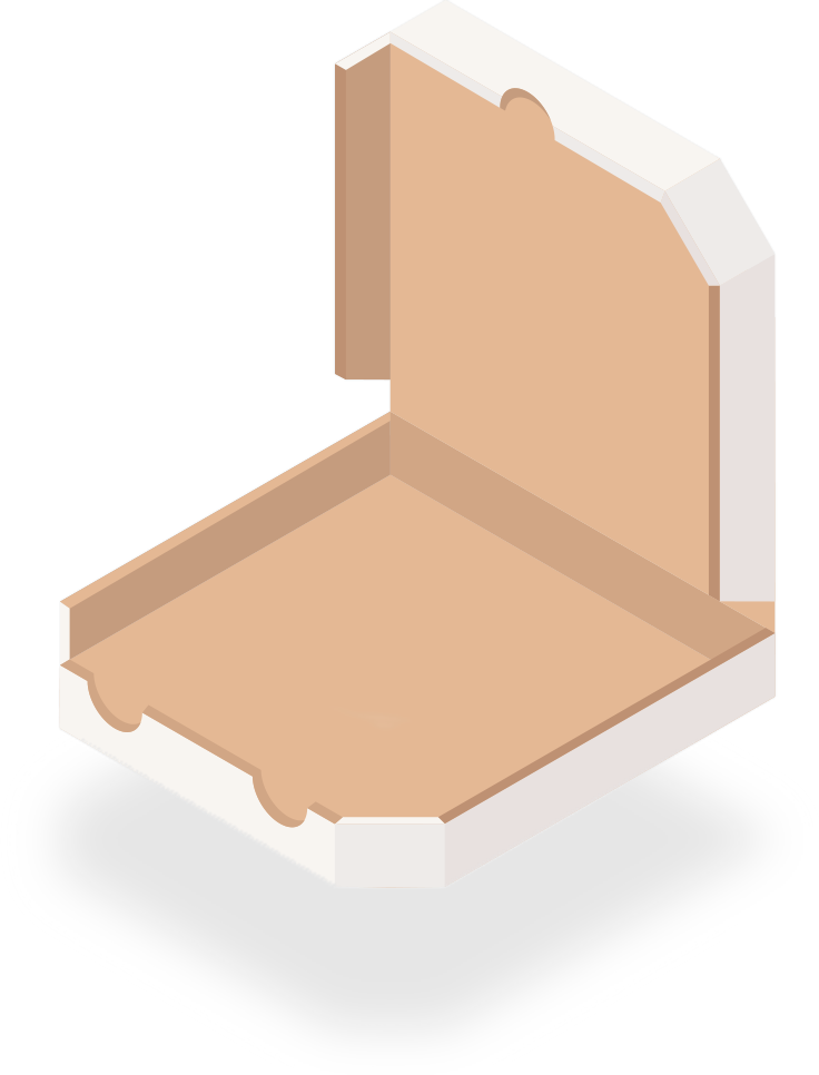 There's No Pizza Here - Lumber (736x966), Png Download