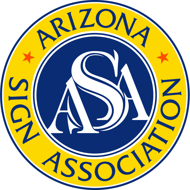 Logo - Arizona Sign Association (618x617), Png Download