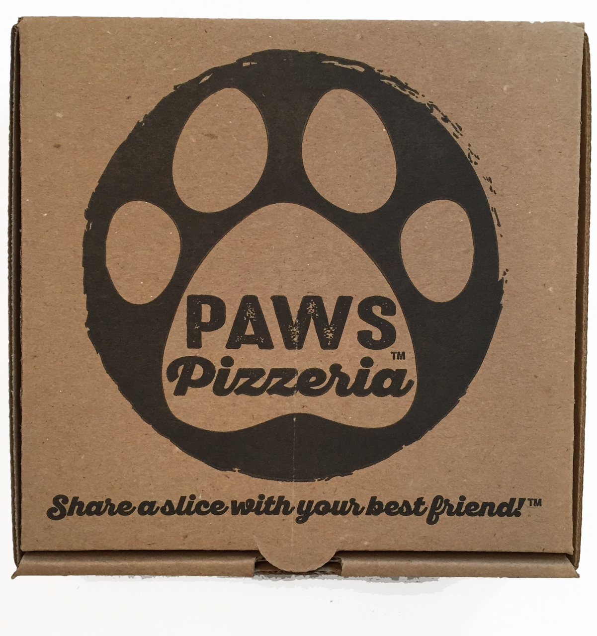 Pizza Box Otm - Paw (1201x1280), Png Download