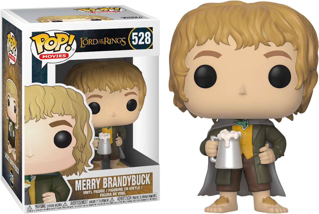Funko Pop Vinyl - Funko Pop Merry Brandybuck (1032x693), Png Download