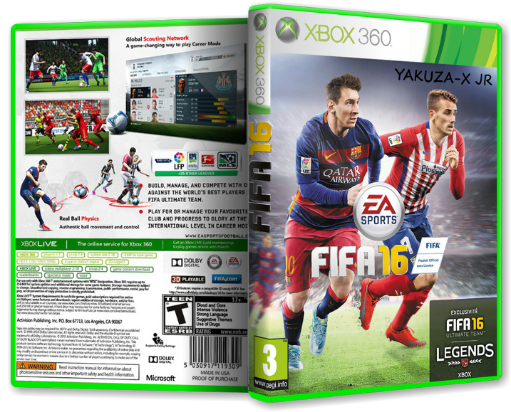 Fifa 16 Rgh Polska Wersja Językowa - Fifa 16 France Jaquette (800x601), Png Download