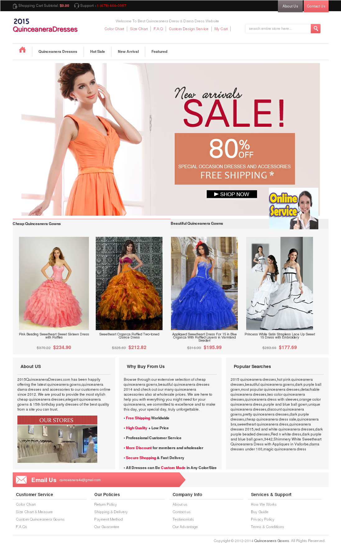 2015 Quinceanera Dresses Competitors, Revenue And Employees - 2011 (1096x1757), Png Download