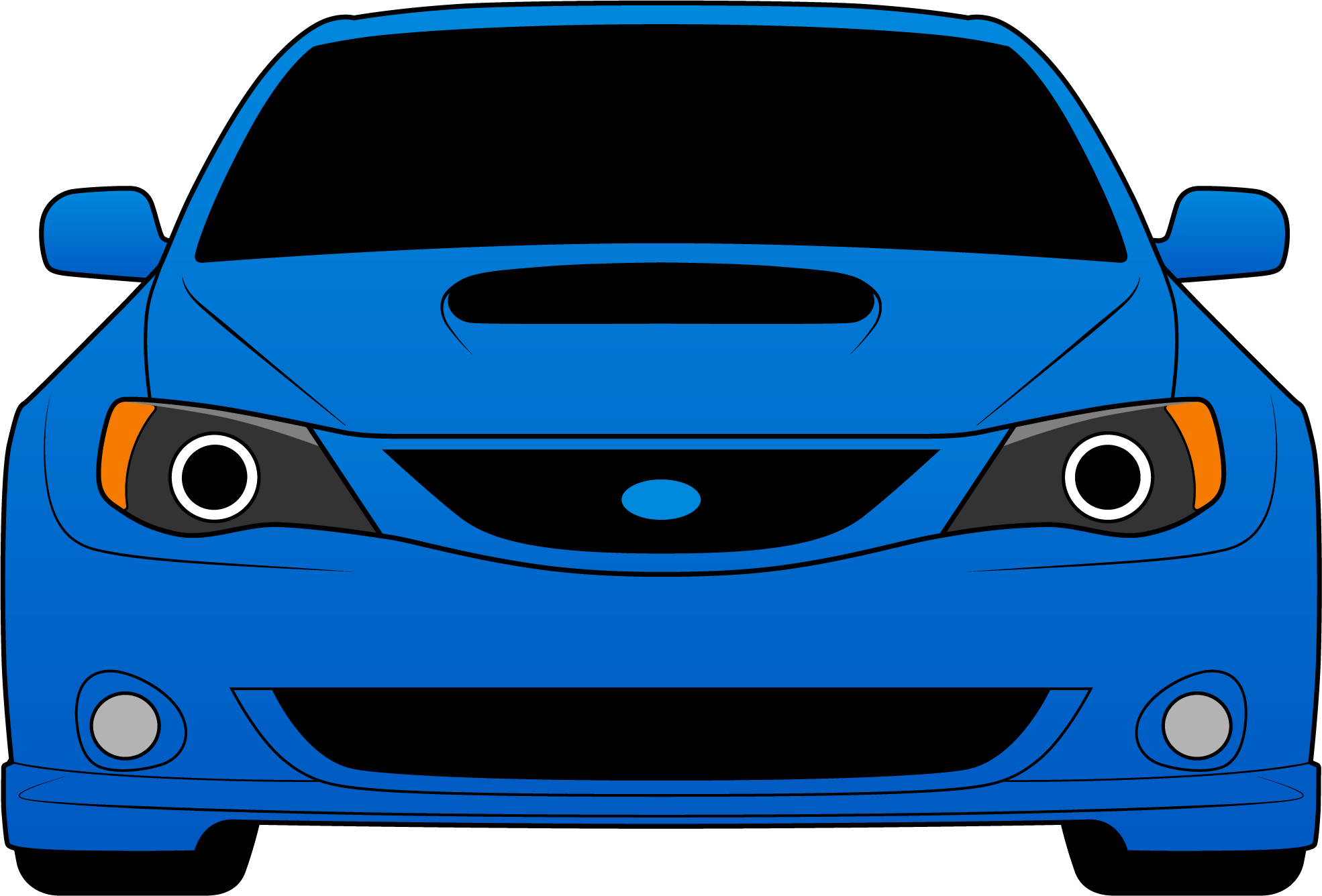 Subaru Clipart Subaru Wrx - Subaru Clipart (1970x1336), Png Download