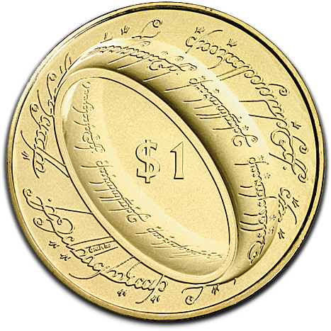 The Lord Of The Rings Brilliant Uncirculated Coin - New New Zealand Coins (600x600), Png Download