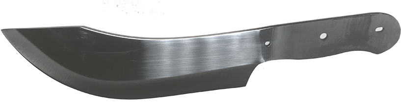 Cutlass Bbq / Butcher Knife Blank - Hunting Knife (864x864), Png Download