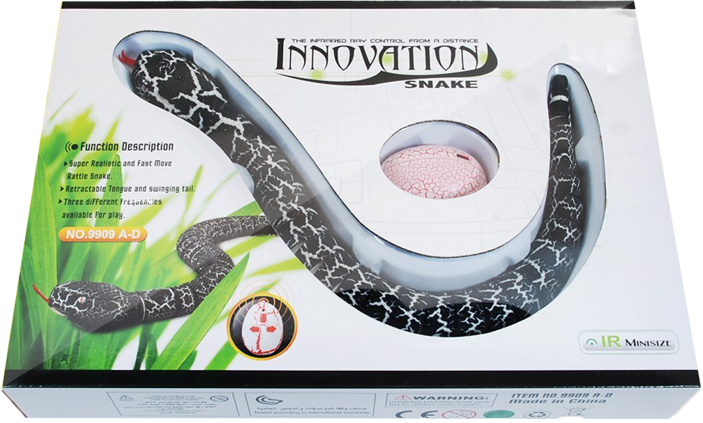 Snake Toy For Kids "innovation Snake"-infrared Ray - Boa Constrictor (1008x607), Png Download