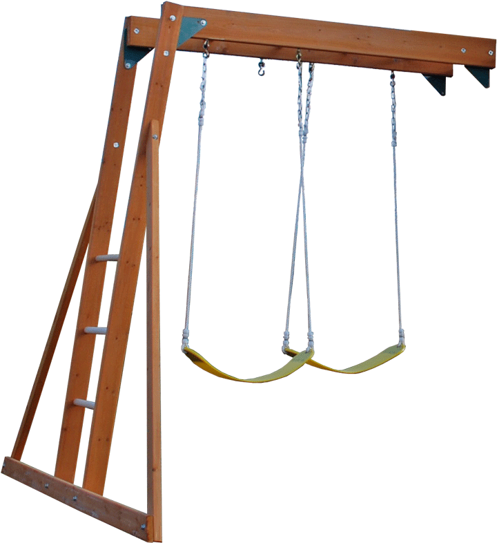 Monkey Bar With Two Swings - Swing (1200x800), Png Download