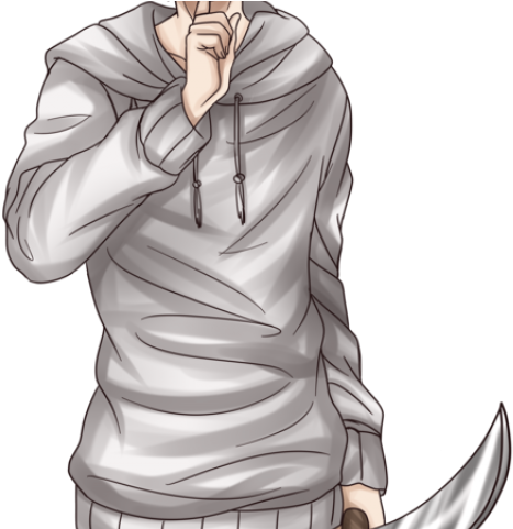Drawn Jeff The Killer Sketch - Jeff The Killer (640x480), Png Download
