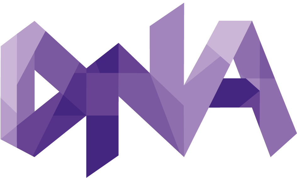 Digital Dna Logo Square 2019 White And Colour - Triangle (1000x641), Png Download