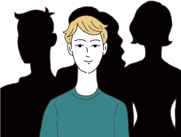 Audience Dream Dictionary - Silhouette (600x600), Png Download