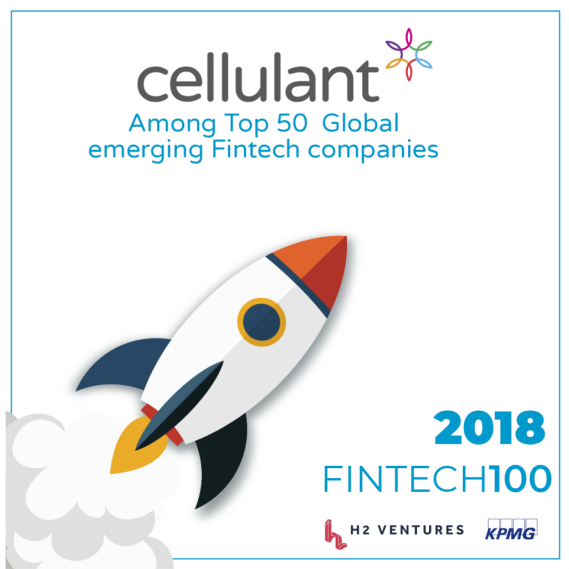 Cellulant Listed Among Top 2018 Global Fintech100 Companies - Cellulant (1280x640), Png Download
