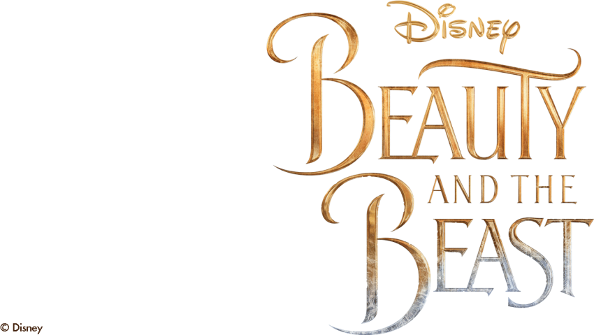 Free Png Download Beauty And The Beast Sticker Book - Calligraphy (850x479), Png Download