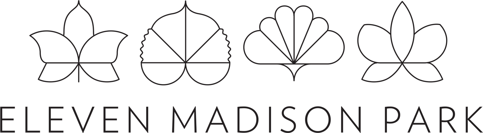 Eleven Madison Park Is A Fine Dining Restaurant Located - 11 Madison Park Logo (1960x552), Png Download