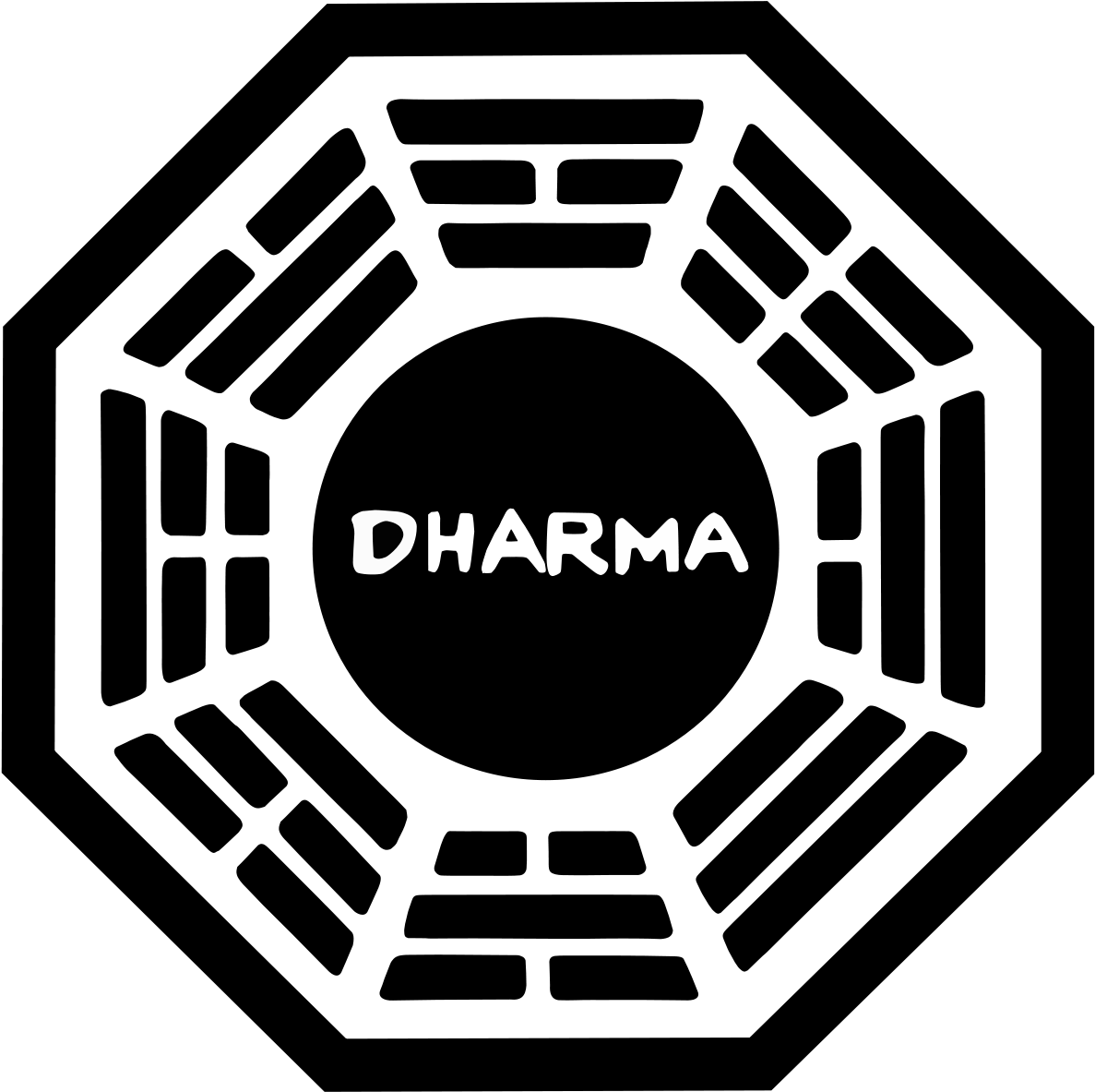 Dharma Initiative Logo (1200x1200), Png Download
