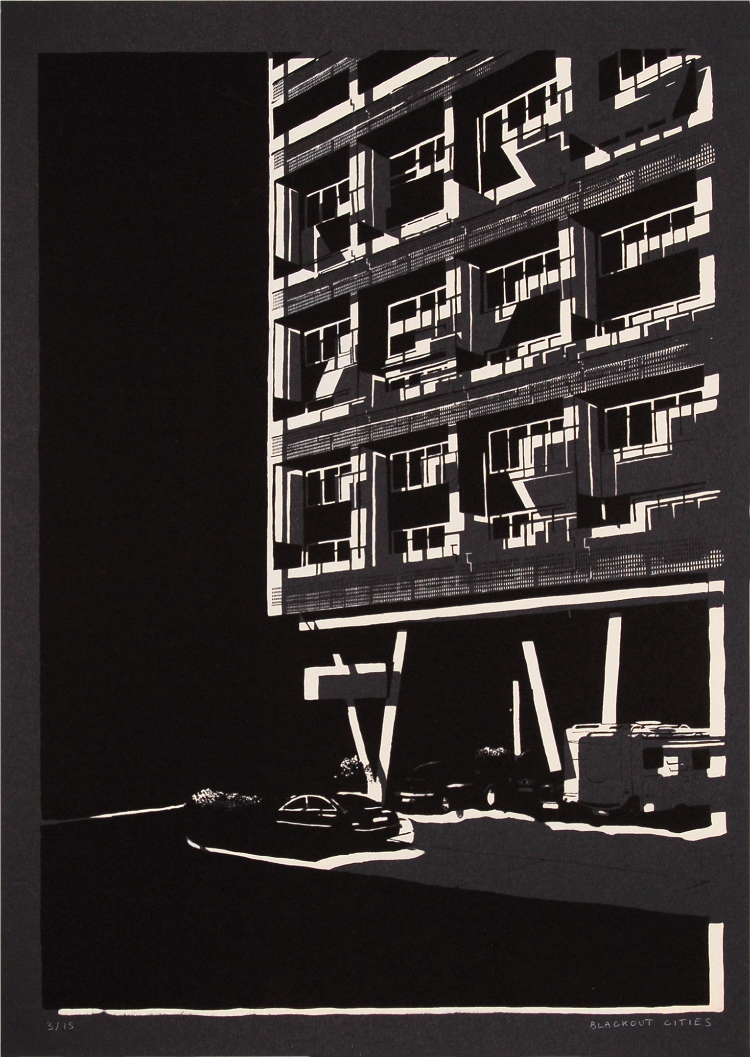 Blackout Cities - Architecture (2280x2400), Png Download