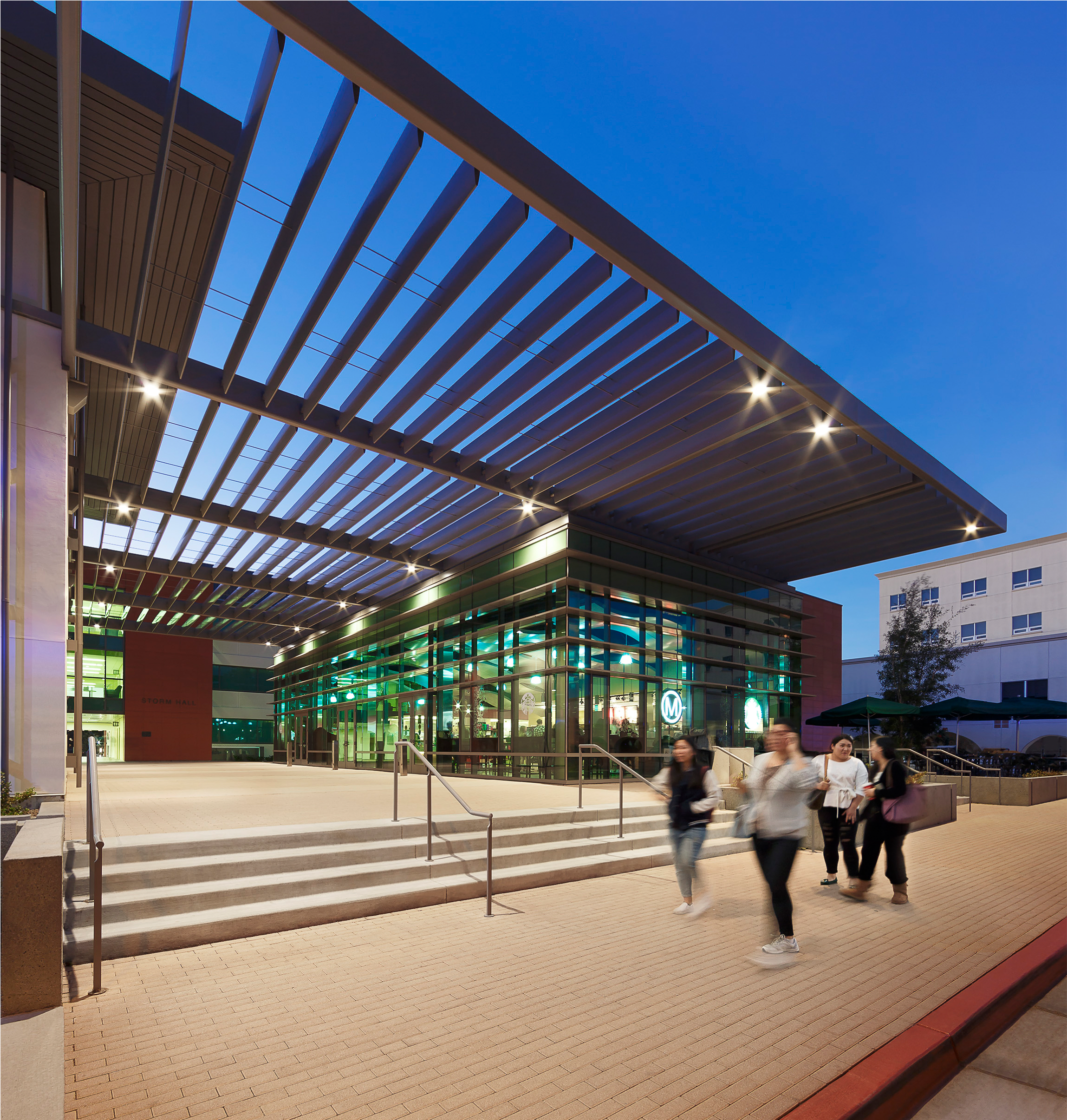 Sdsu Storm And Nasatir Hall7 - Sdsu Storm Hall (3840x2243), Png Download