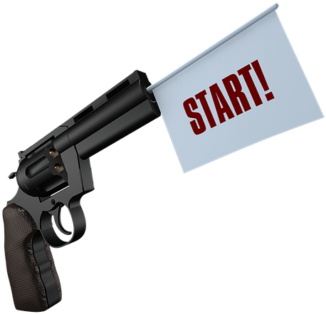 Gun Shot Png - Start Gun (960x540), Png Download