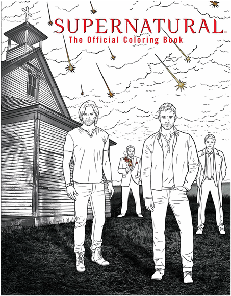Supernatural Coloring Book (600x600), Png Download