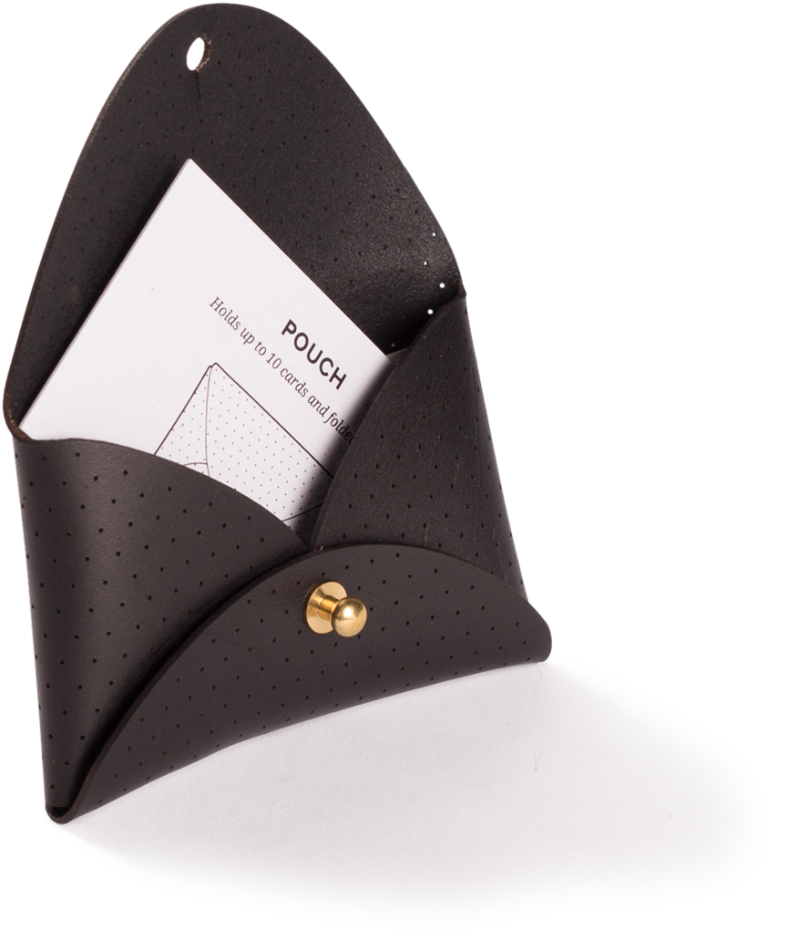 Perf'd Pouch - Leather (1200x1200), Png Download