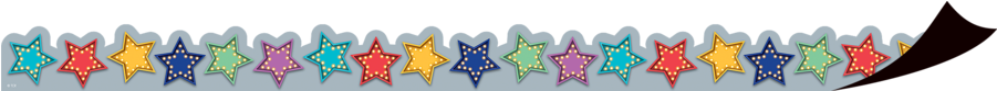 Marquee Stars Magnetic Borders Alternate Image A - Canoe (900x900), Png Download