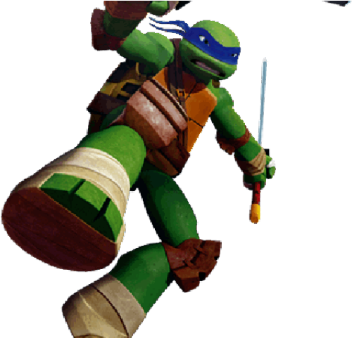 Ninja Turtles Clipart Nickelodeon - Tmnt Leonardo (640x480), Png Download