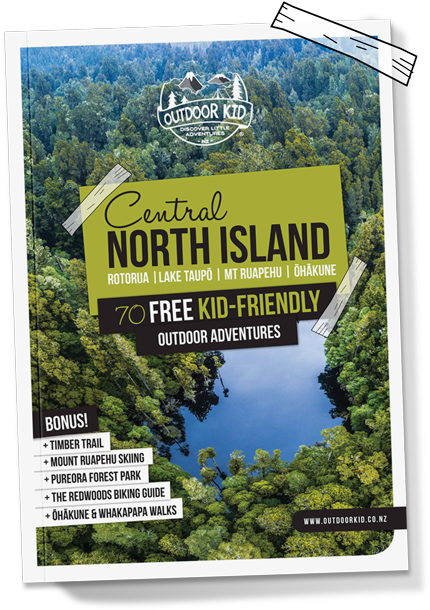 Central North Island Guidebook - Banner (500x641), Png Download