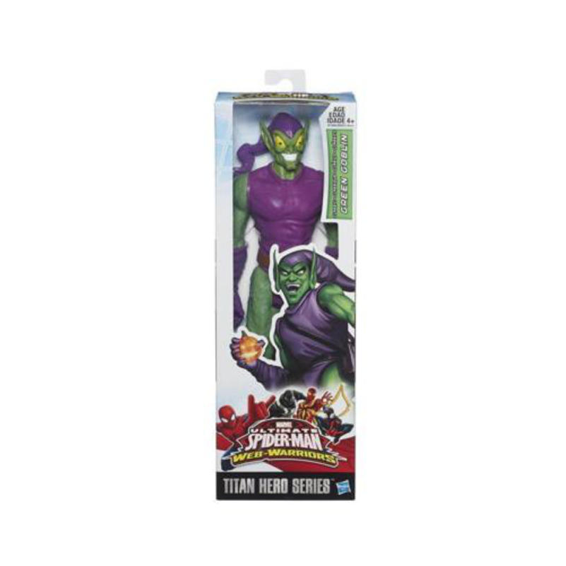 Spiederman Amazing Web Battlers Green Goblin - Titan Hero Series Green Goblin (800x1000), Png Download