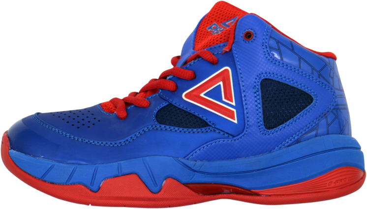 Peak Basketball Kids Victor - Basketball Shoe (900x600), Png Download