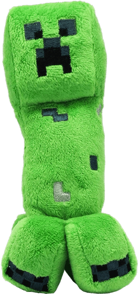 Stuffed Animal Creeper Minecraft (600x600), Png Download