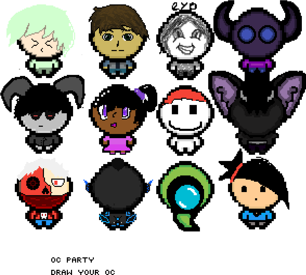 In The Style Of Binding Of Isaac - Binding Of Isaac Oc (1200x1200), Png Download