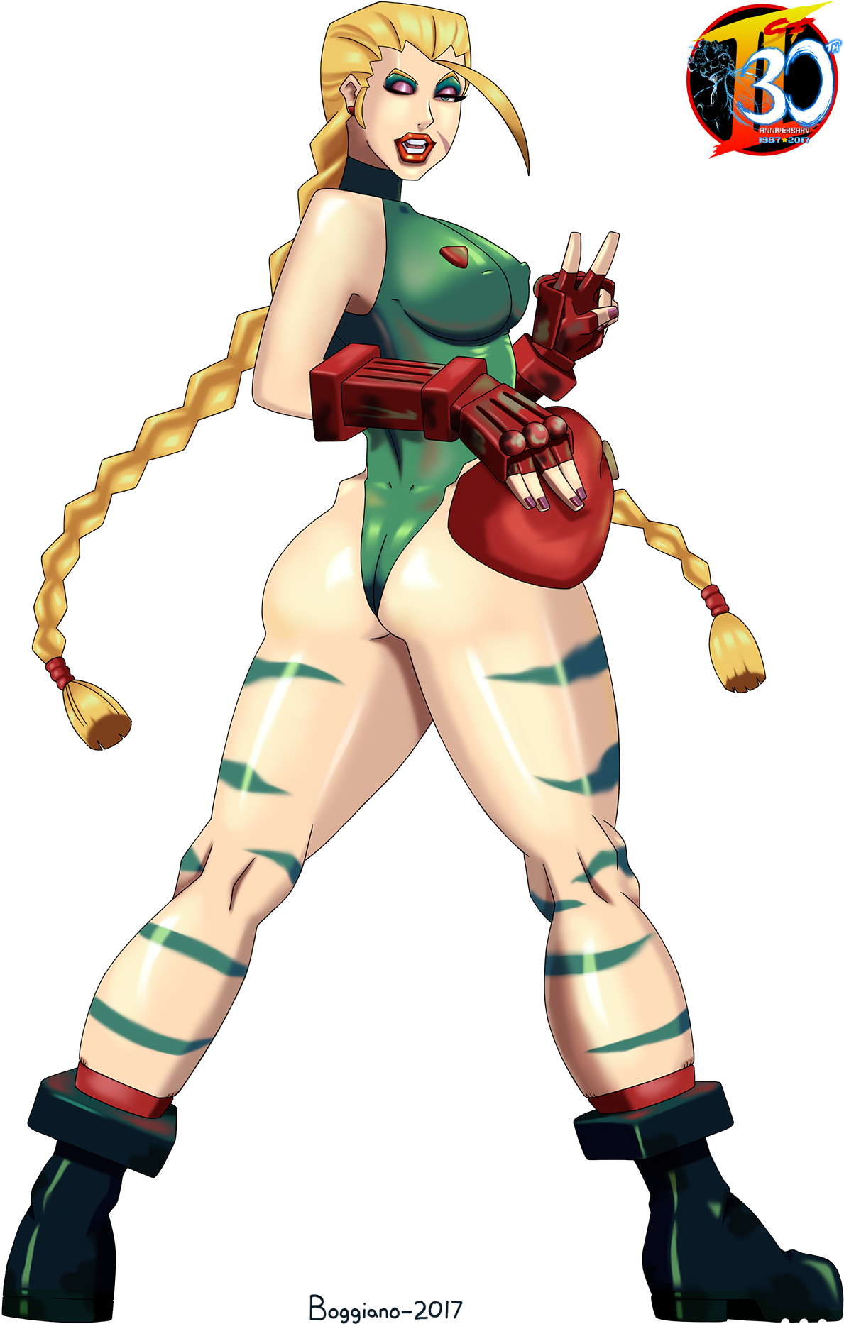 Our Street Fighter 30th Tribute (1300x1927), Png Download