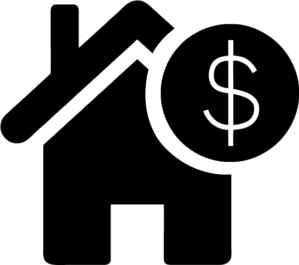 60 Second Home Value Estimate - Home Value Icon Png (750x750), Png Download