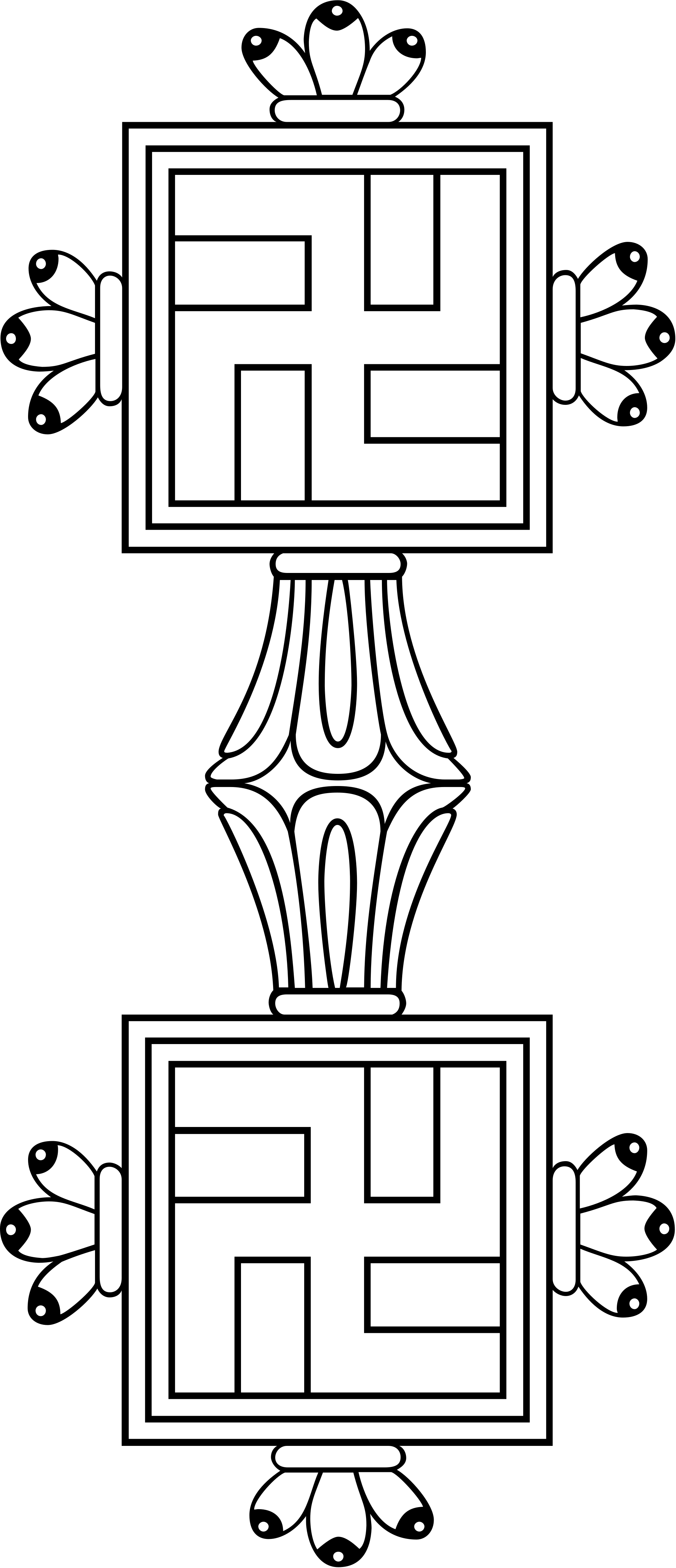 Open - Cartoon (2000x4636), Png Download