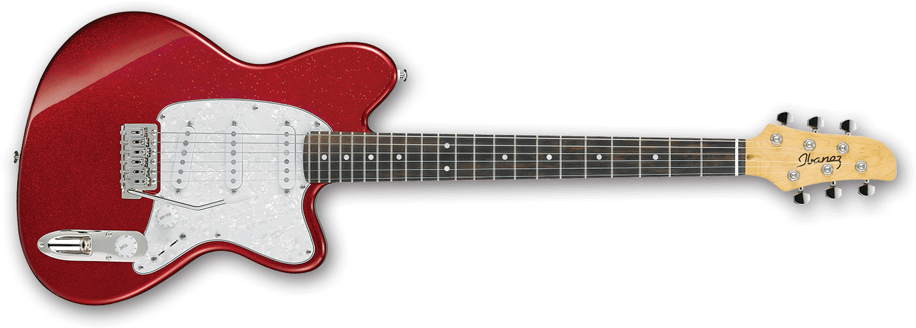 Tm330p Red Sparkle - Electric Guitar (1340x492), Png Download
