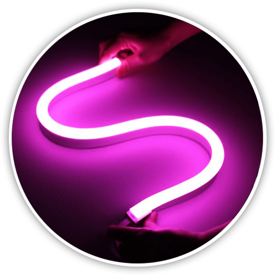 Led Neon Flex - S Neon (600x600), Png Download