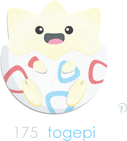 Togepi This Was Far Too Cute Not To Share- I Know I - 1975 (672x629), Png Download